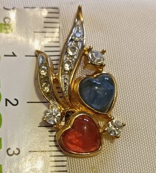 Pendientes de Corazones con Circonitas