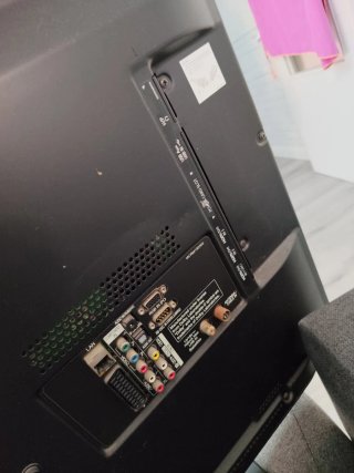 Televisión LG Negra