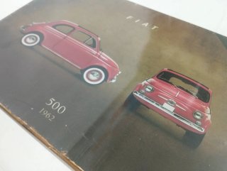 PLACA FIAT 500