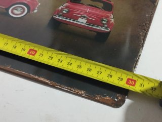 PLACA FIAT 500
