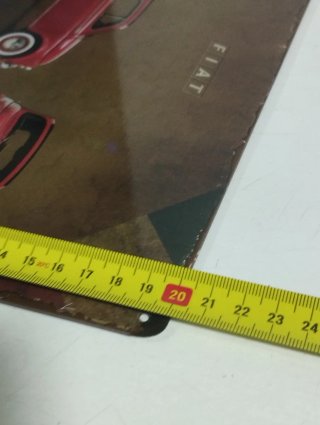 PLACA FIAT 500