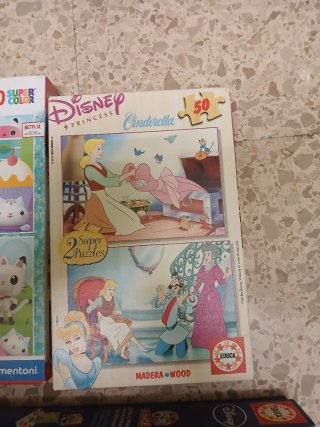 Lote de juegos de mesa infantiles