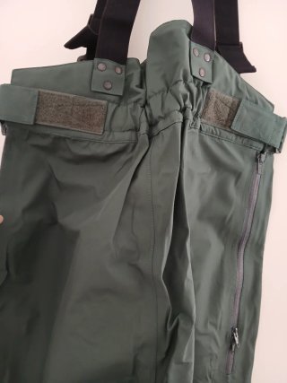Traje agua Chaqueta pantalón peto capucha cuello