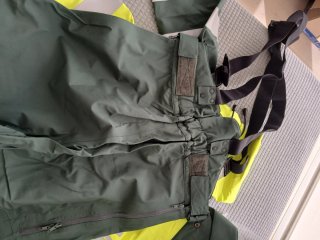 Traje agua Chaqueta pantalón peto capucha cuello