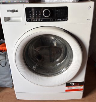 Lavadora Whirlpool 9 kg 6th Sense