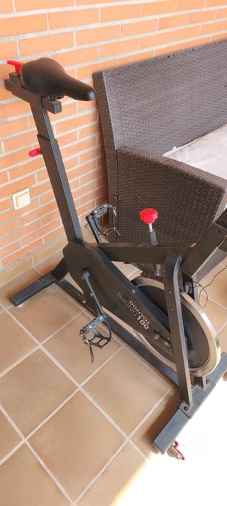 Bicicleta de Spinning Negra