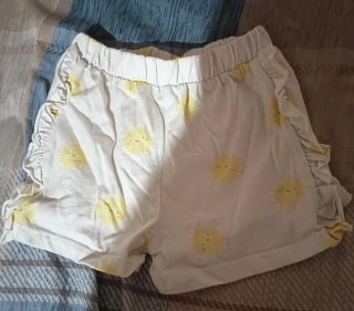 2 shorts niña talla 36m ( tex)