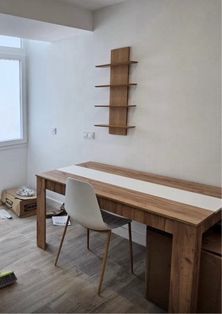 Negociable - Mesa fija Comedor Madera y blanco