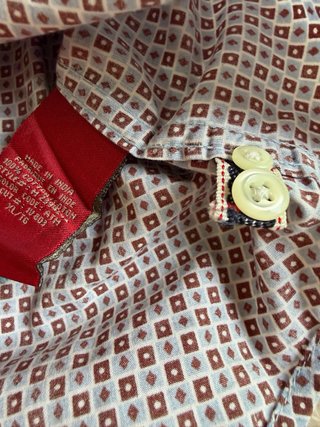 Camisa Guess Vintage Y2K Estampada Talla XL