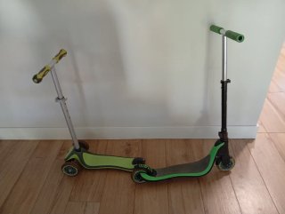 Patinetes niño y adulto