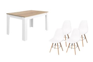 OFERTA! MESA + 4 SILLAS A ESTRENAR