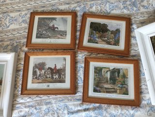 Juego de 4 cuadros decorativos