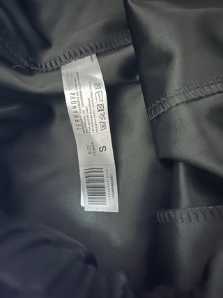 Pantaloncini vita alta finta pelle