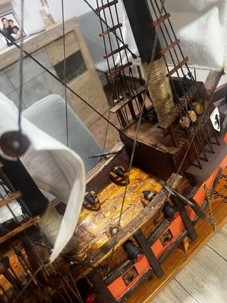 Galeón Español “San Juan Bautista” Artesanal