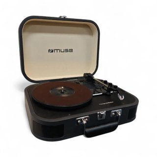 TOCADISCOS MUSE MT 201 VINTAGE COLLECTION + KIT DE LIMPIEZA + CARGADOR