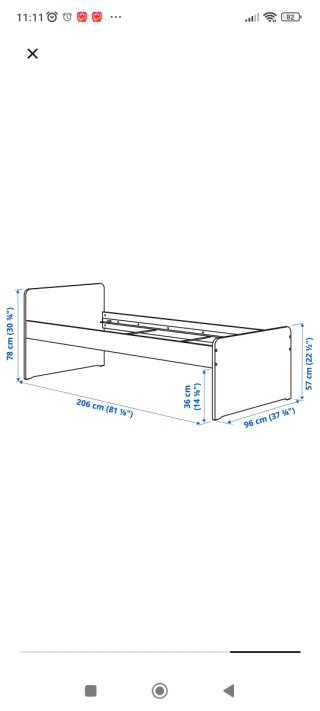 Estructura Cama Släkt Ikea