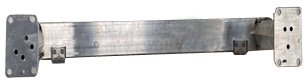 Refuerzo Paragolpes Delantero (Aluminio) para Citroen JUMPY 2016 y SPACETOURER 2016, Opel ZAFIRA LIFE 2019 y Peugeot EXPERT 2016 y TRAVELLER 2016