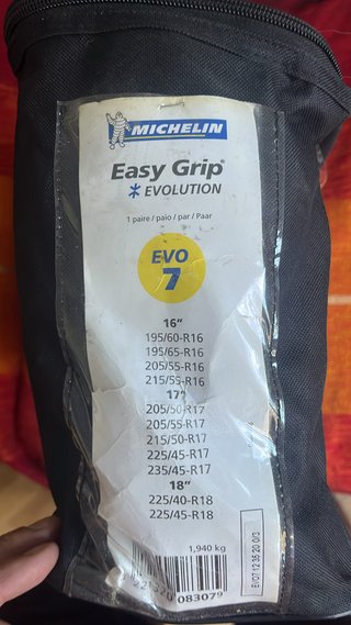 Cadenas Nieve Michelin Easy Grip Evolution 7