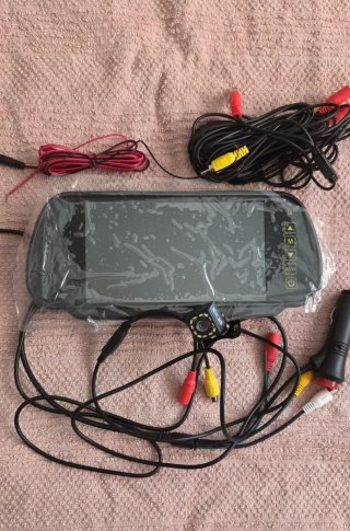 Kit Cámara Marcha Atrás Coche Monitor