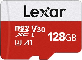 Lexar Micro SD 128GB V30 U3 A1 + Adaptador