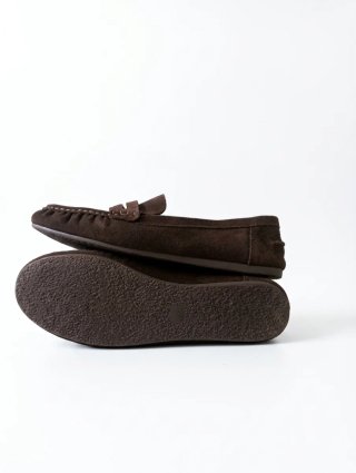 Mocasines ante Mango Marrón Talla 40
