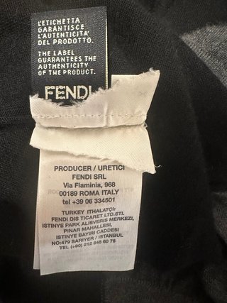 Maglia Fendi donna bicolore