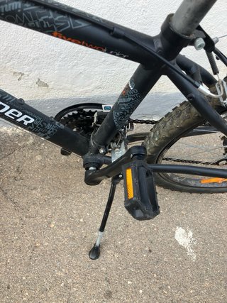Bicicleta Montaña Rockrider Negra/Roja
