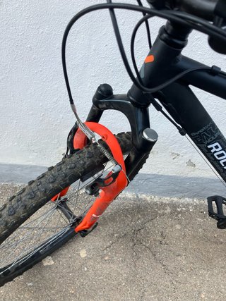 Bicicleta Montaña Rockrider Negra/Roja