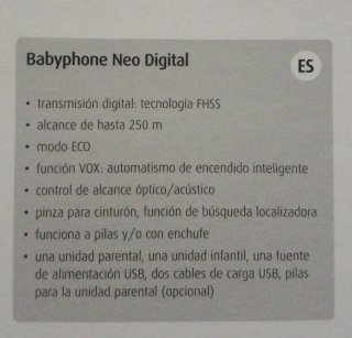 Vigilabebés Reer Neo Digital FHSS