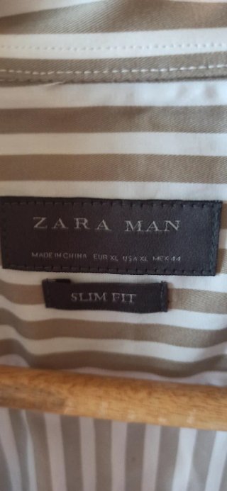 Camisa Zara Rayas Hombre
