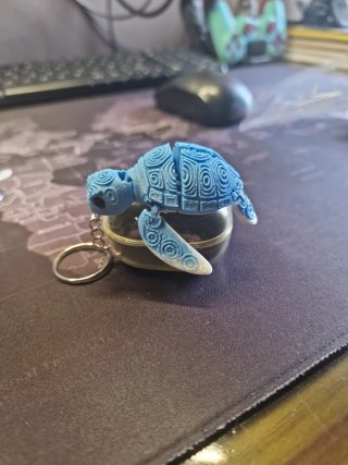 Llaveros Articulados 3D - Tortuga