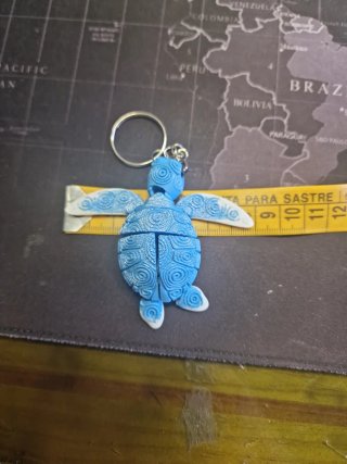 Llaveros Articulados 3D - Tortuga