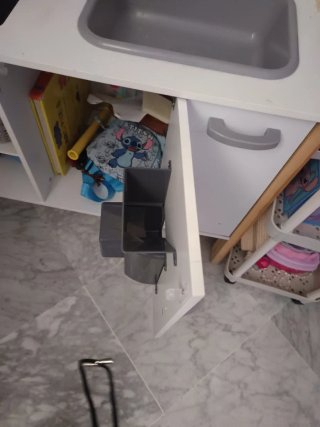 Cocina de madera para niñas/os con acesorios