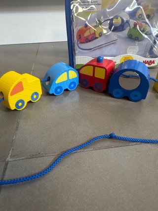 Juego coches de madera para bebés
