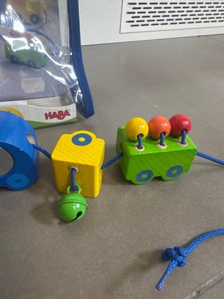 Juego coches de madera para bebés