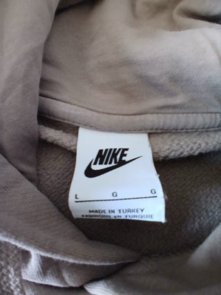 Sudadera Nike Gris con Capucha