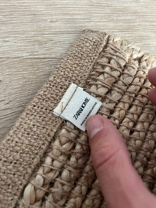 Felpudo Yute Zara Home Beige