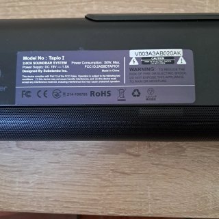 Barra de sonido Bomaker negra