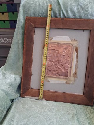 Quadro vintage da sistemare