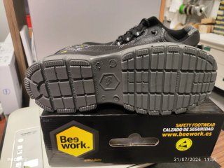 Zapatos de seguridad Beework negros/grises