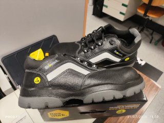 Zapatos de seguridad Beework negros/grises