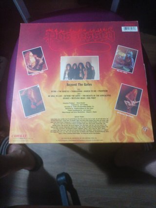 Vinilo Possessed Beyond the Gates 1986 1a ed