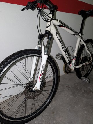 Bicicleta Orbea MTB Blanca
