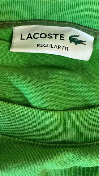 Camiseta Lacoste Verde nueva