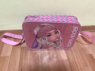 Bandolera Top Model Rosa Brillo