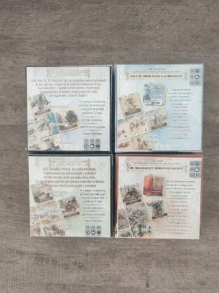 Juego de mesa Cartaventura (4 expansiones)