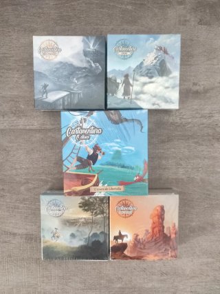 Juego de mesa Cartaventura (4 expansiones)