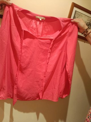 Blusa Yera El Corte Inglés fucsia