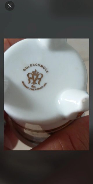 Servizio da caffe in porcellana