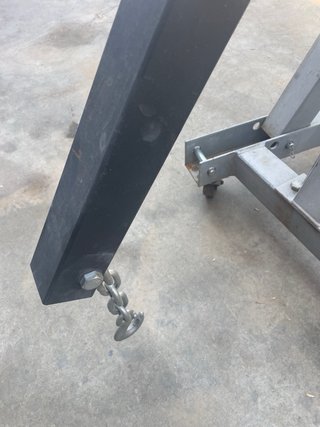 Grúa de taller plegable